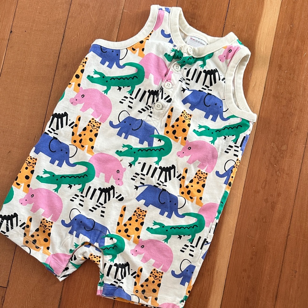 Hanna zoo romper
